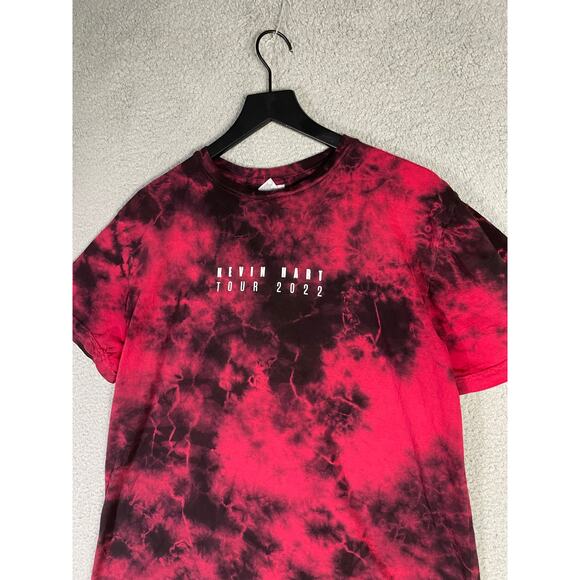 Kevin Hart Tour 2022 Comedic Rockstar Tie Dye T-Shirt Red Black Unisex‎ Size L - Picture 4 of 7